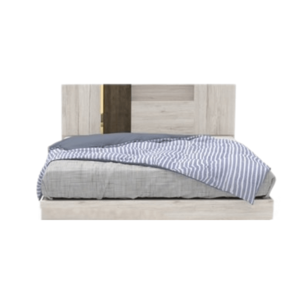 ชุดห้องนอน 6 ฟุต WISDOM DESIGN FURNITURE รุ่น ANANDA สีไวท์บอล/อัลมอนด์_2